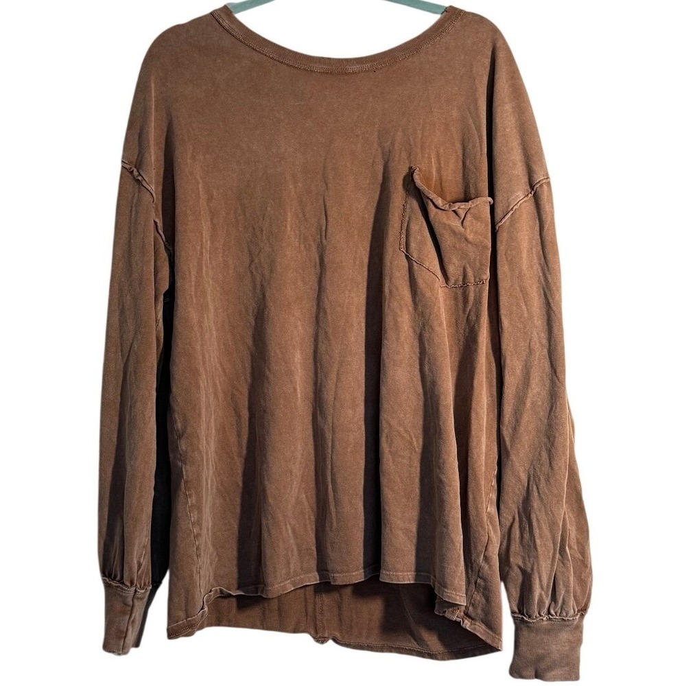 WE THE FREE Fade Into‎ You Tee Washed Brown XL